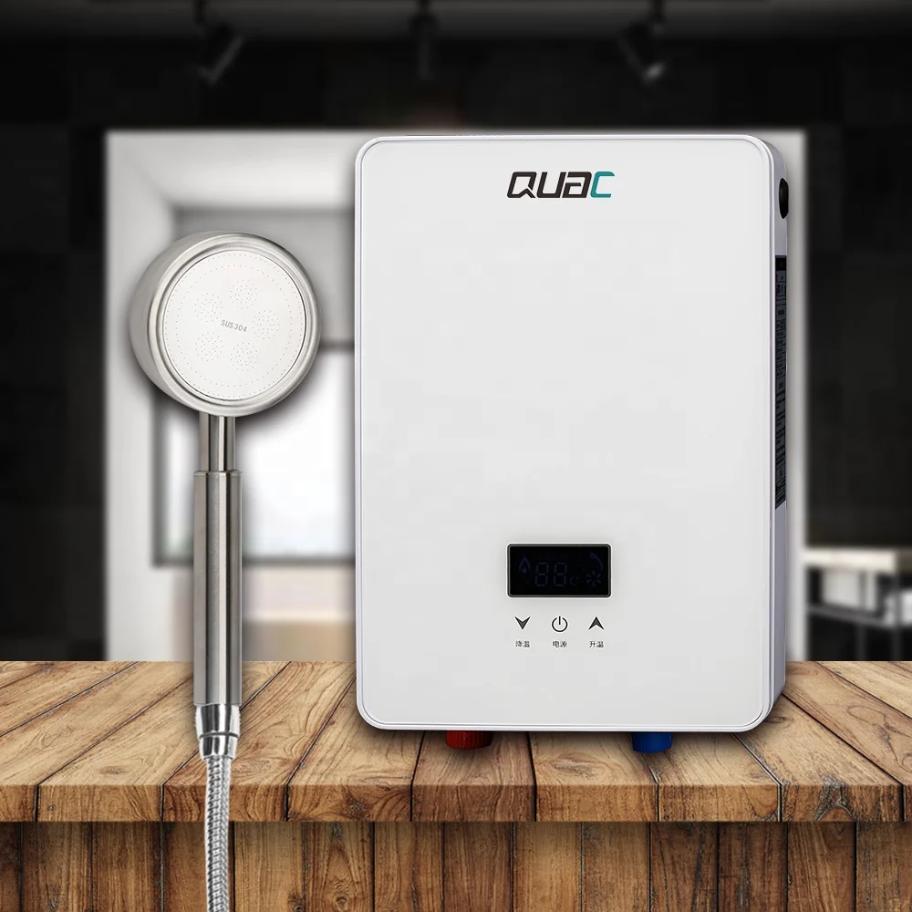 China Safely Cheapest Tankless Instant Water Heater Electric Small Geyser For Bath