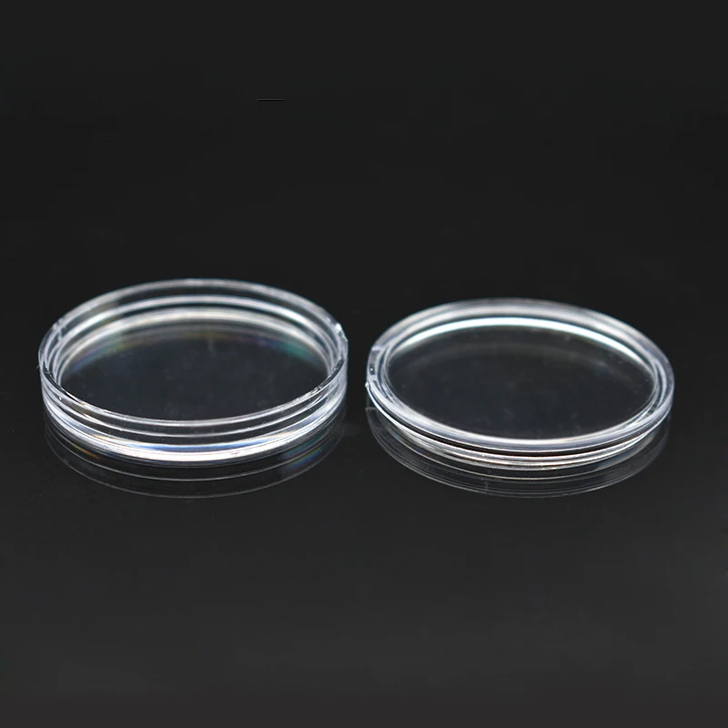 Big Size Coin Capsule Round Medal Badge Holder PS Acrylic Round Display Box
