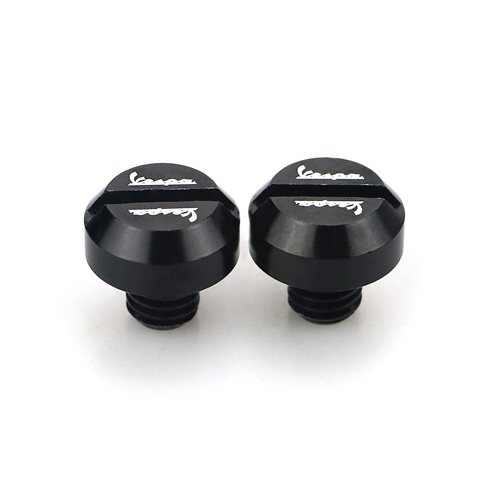 8MM Motorcycle CNC Rear View Mirrors Hole Plug Screws For Vespa GTS 250 300 SPRINT PRIMAVERA 150 GTV LXV LX 50 S 125 Accessories