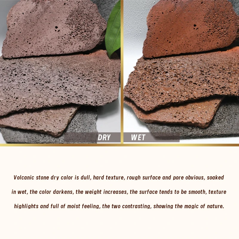 China Wholesale Natural Stone Slab Floor and Wall Volcanic Rock for Interior Design