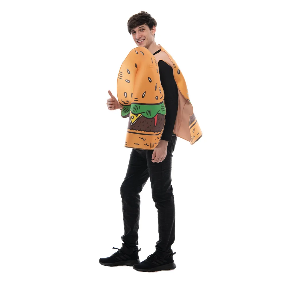 Adult Hamburger Costume Halloween Costume Funny Costume