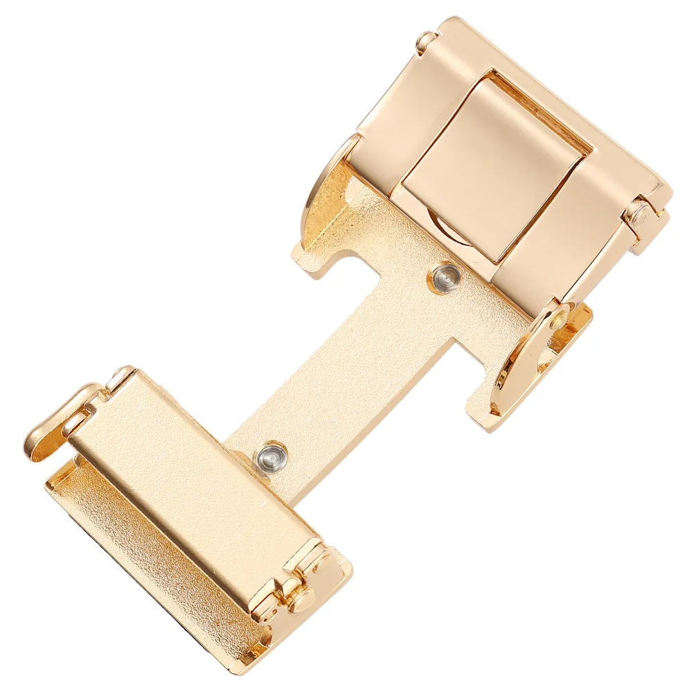 Suit  Ratchet Belt Buckle Automatic Buckle Custom Logo Metal For Men