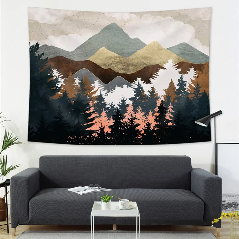 Hot INS Style Customizable Tapestry Printing Wall Hangings Wall Tapestry for Sale