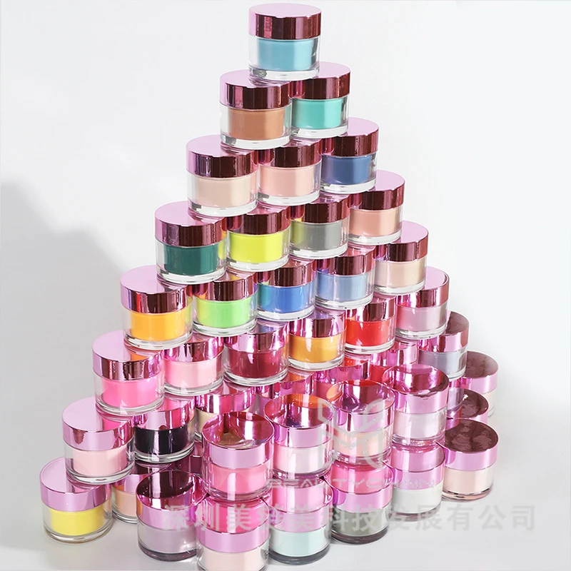 Custom Private Label 2000 Color Dipping Acrylic Powder And Liquid Set Professional Dip For Nails Dipping Powder