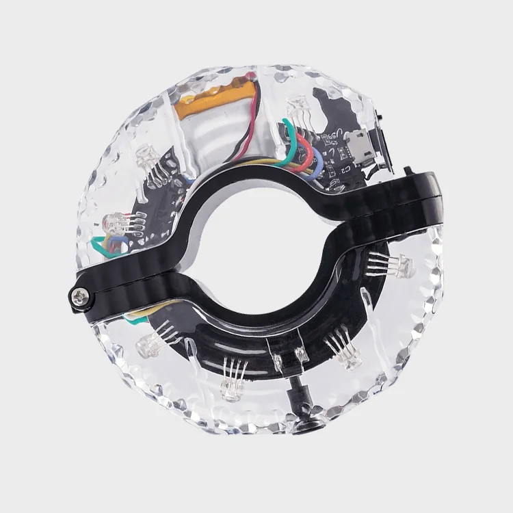 LED colorful bike wheel hub lights bicycle spoke wheel lights