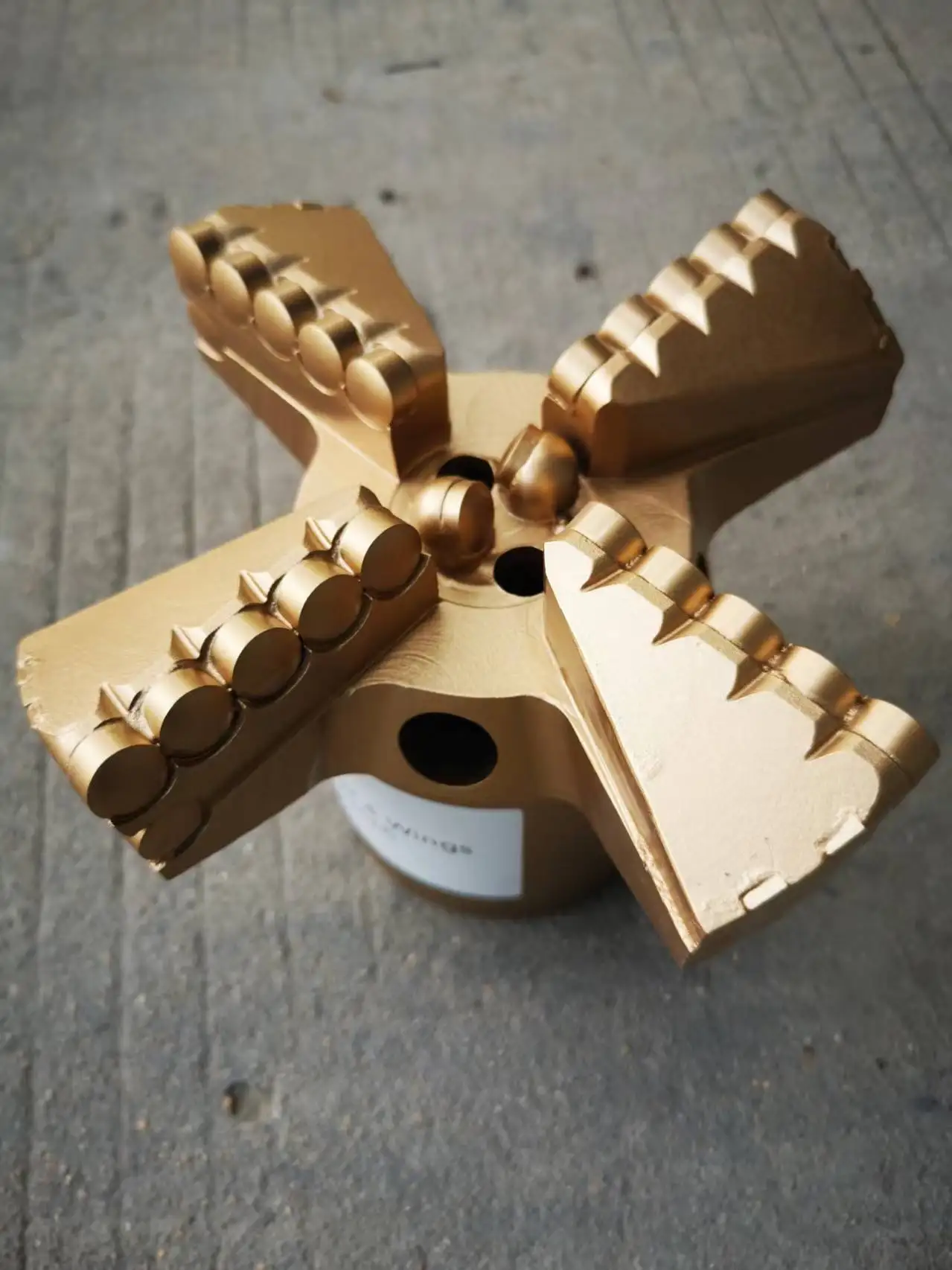 6inch four wings PDC concave drill bit PDC bits PDC blade bit for well drilling sumur bor