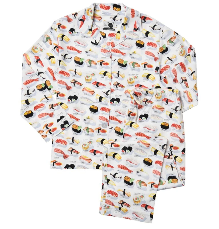 
N045 Hot Sale Women Pajamas High Quality Waffle Nighty for Ladies 