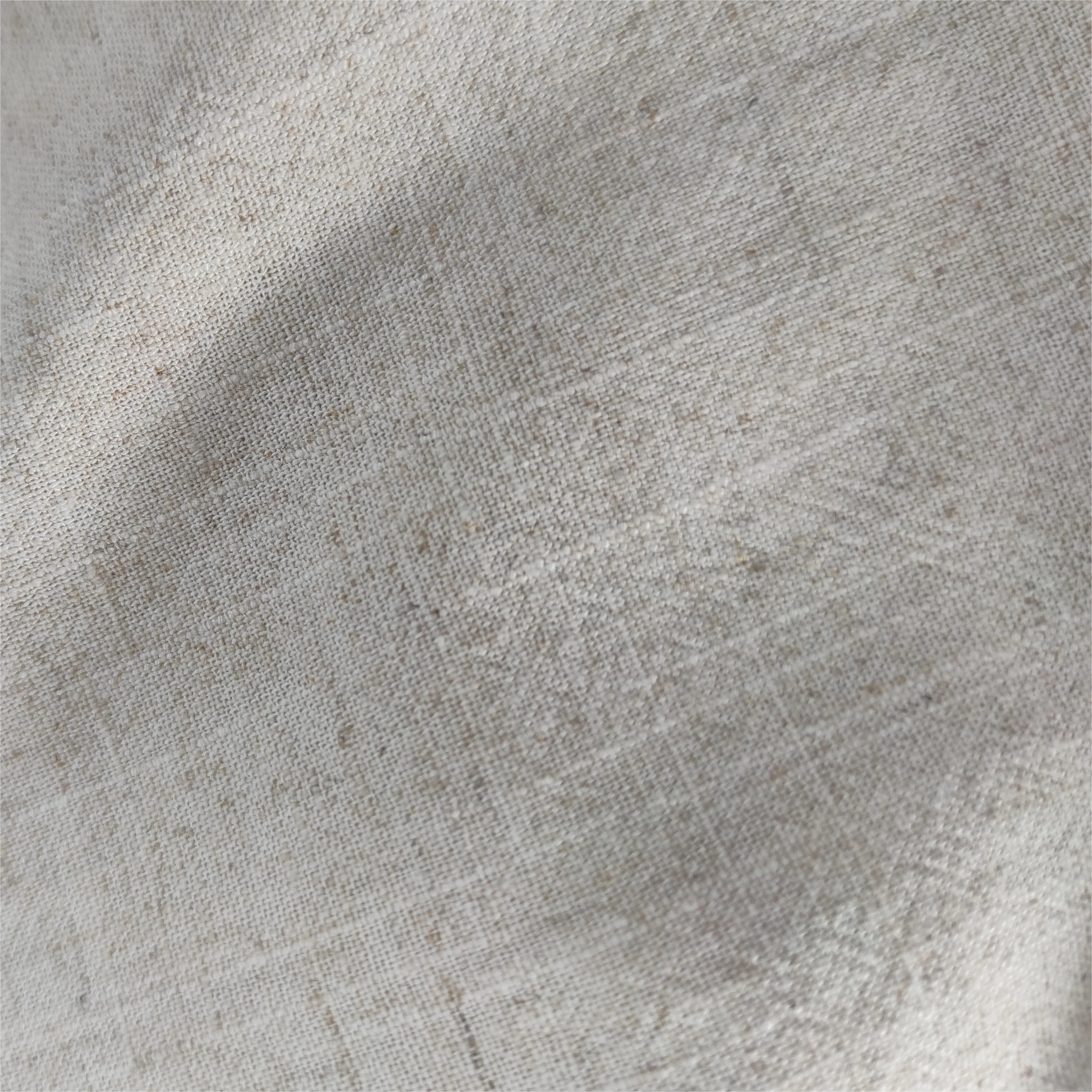 Viscose and linen blended fabric bamboo anti-wrinkle clothing fabric spring and summer cotton linen fabric