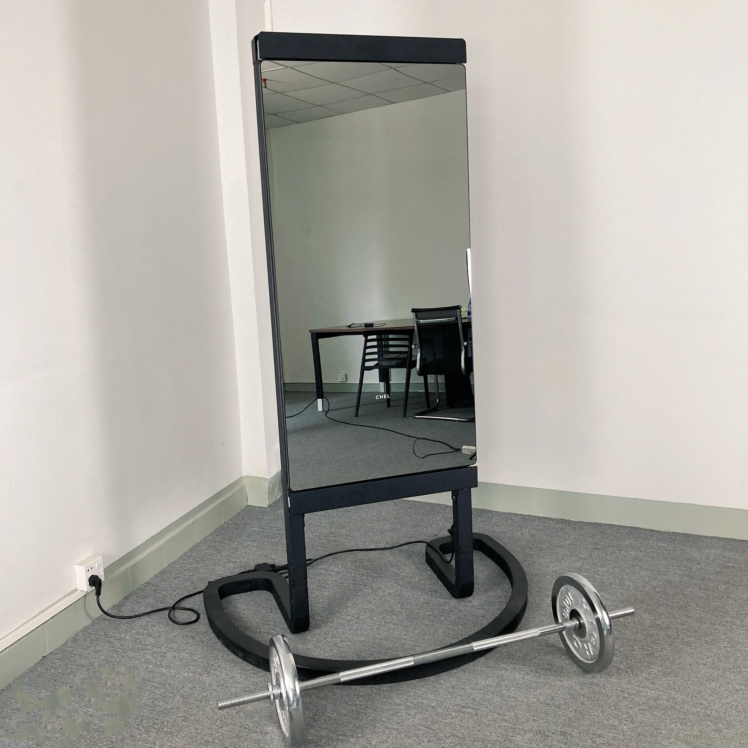 TYSTART Smart Multi Function Tv Mirror Training Station 32inch Lcd Gym