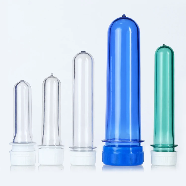 100% новый материал для домашних животных 28 мм 30 38 14 г 16 18 21 прозрачная Преформа бутылок с водой