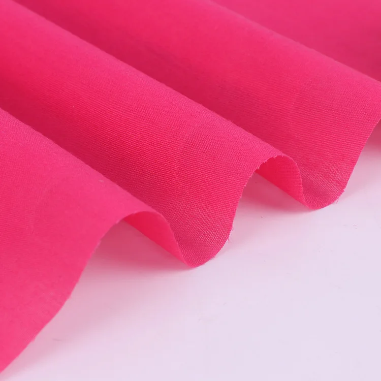 Hot sales  Polyester Cotton Pocketing Fabric  Woven Plain Dyed Tc Fabric Pocket Fabrics for lining or hat