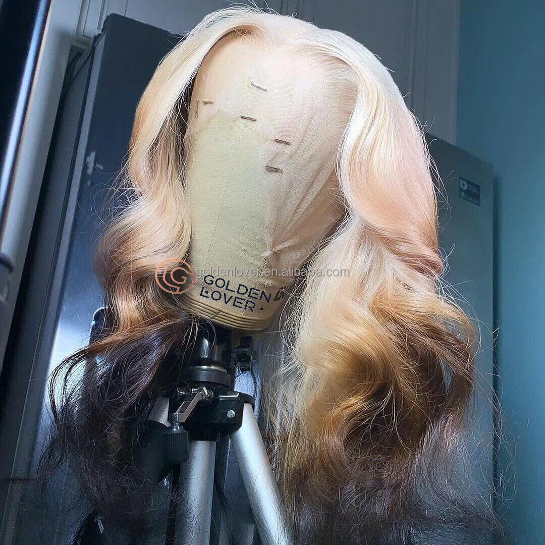 Cheap Hot Body 350% Natural Black Body Wear and Go HD Lace Front Wig Human Hair For Women Brazilian Body Wave Lace Front Wig