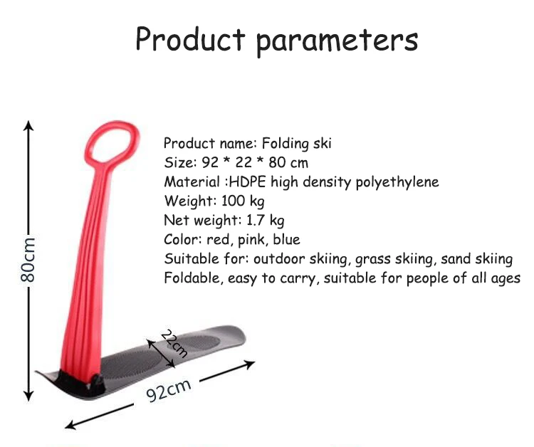 Outdoor sport Snow board outdoors skate board snowboard for kids Children sled