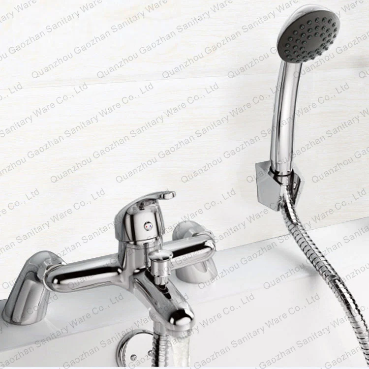 Factory direct sales vertical foreign trade UK Germany corner fittings bathtub faucet shower faucet set