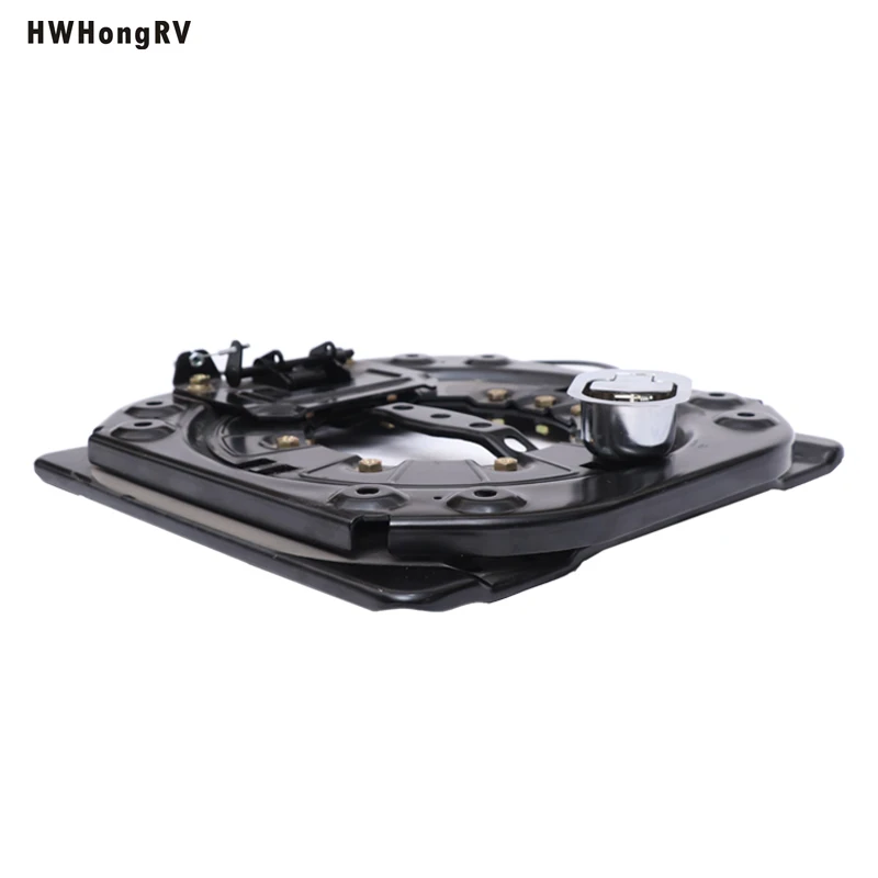 Wholesale Auto Car Seat Rotating Motorhome RV Interior Accessories 360 Degree Universal Rotary 4-Gears Handle Seat Swivel Base