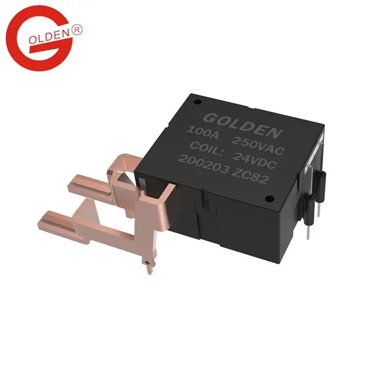 Golden ZC82 magnetic latching relay UC3 compliances 120A 250VAC latching relay