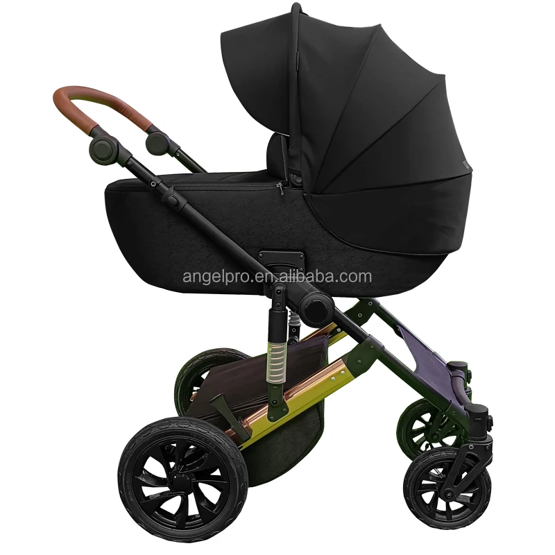 Factory price EN1888 good quality high end luxury baby stroller 3 in 1 pram