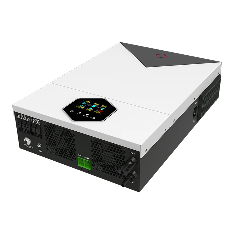 6200W 48Vdc hybrid inverter support on grid and off grid solar inverter 120A MPPT Charger