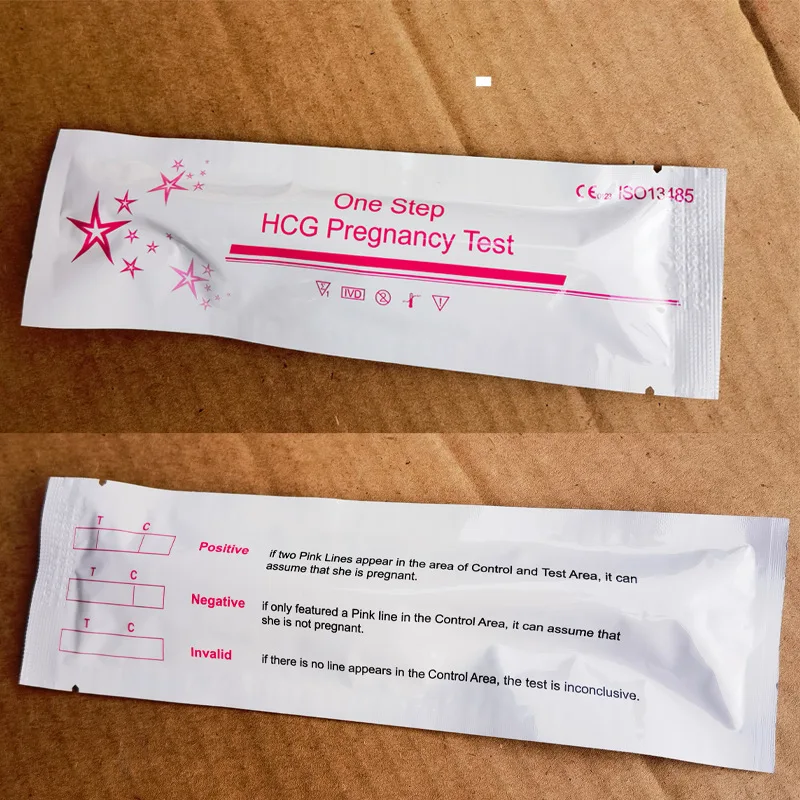 CE ISO factory price HCG-U02BN gemc One Step Urine HCG Test Card Rapid Pregnancy Test Kits