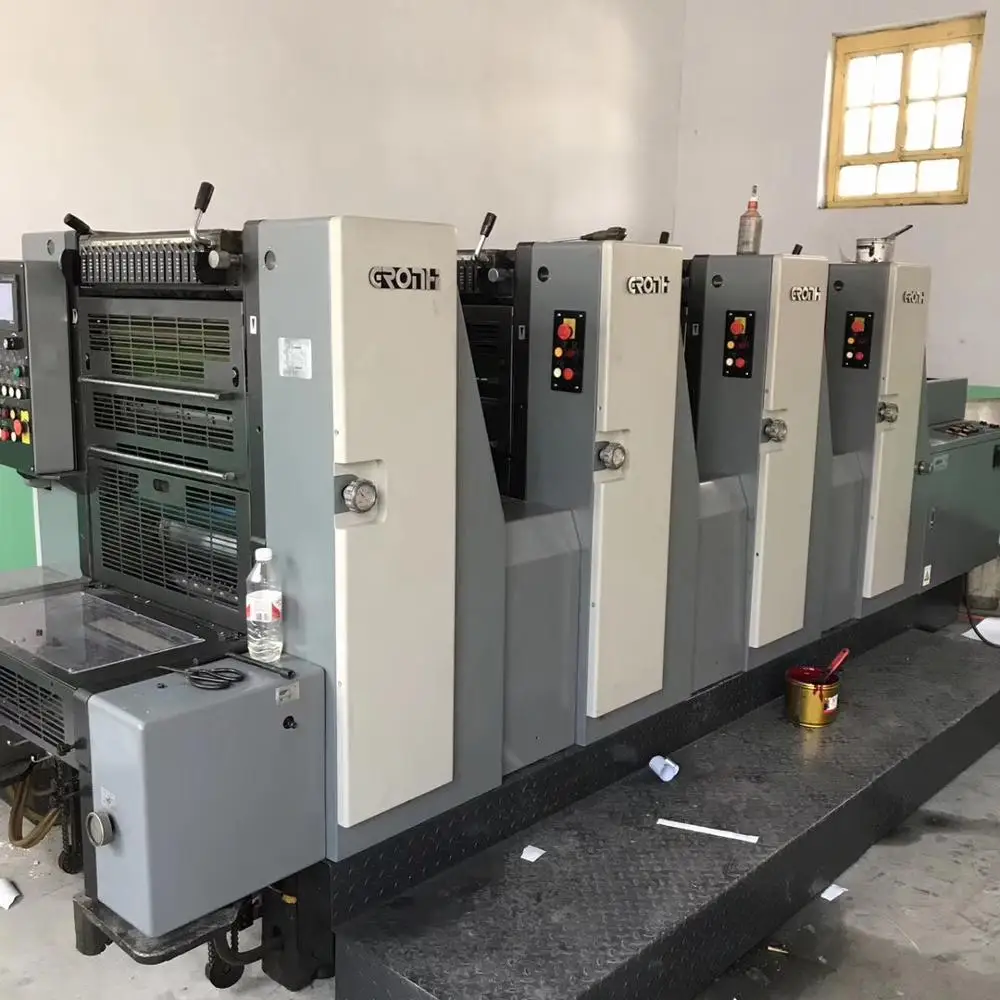 4 color GTO52 offset printing machine price