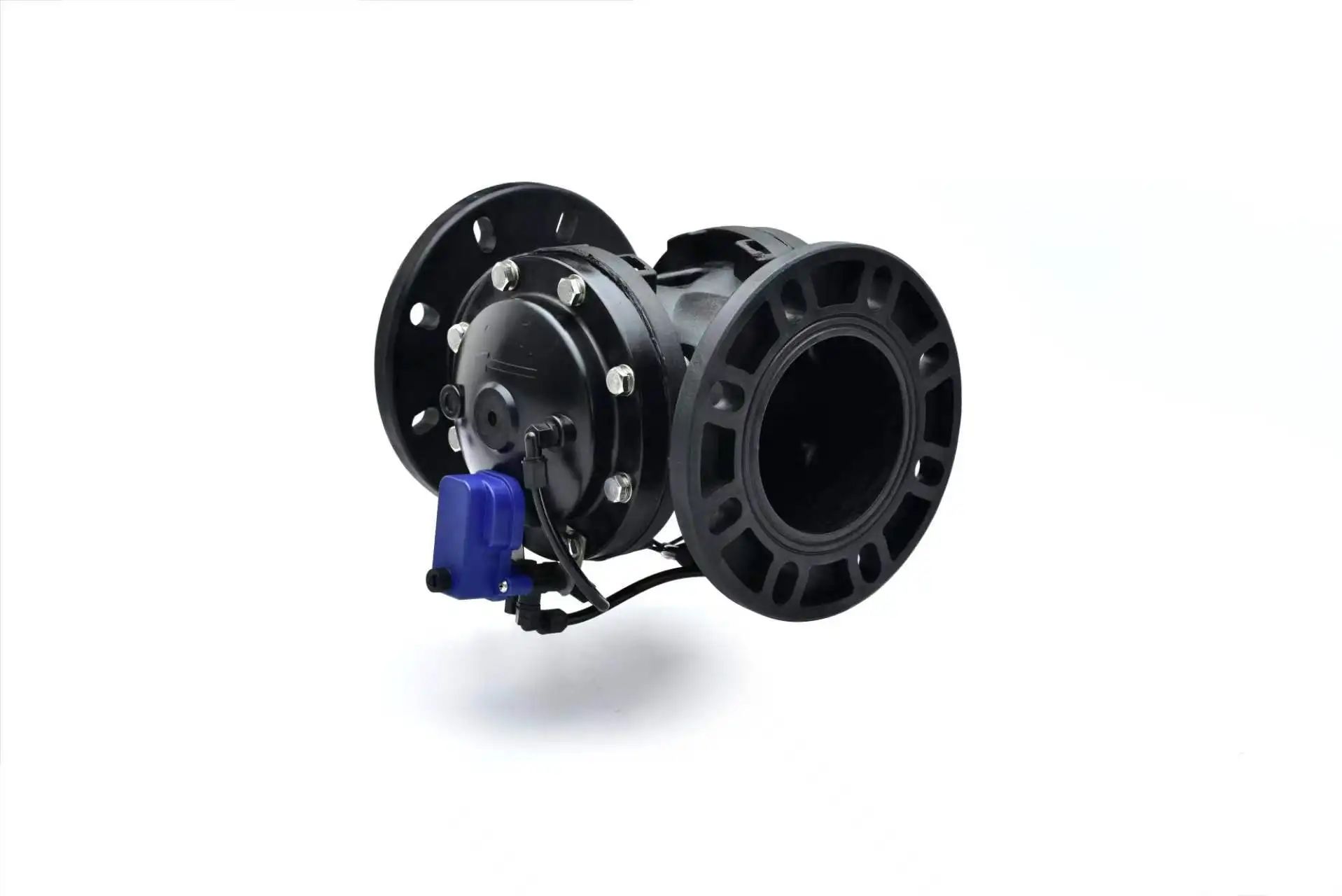 XF DN125 5-дюймовый сельскохозяйственный ирригационный электромагнитный клапан с фиксацией DC6V встроенный дистанционный датчик потока