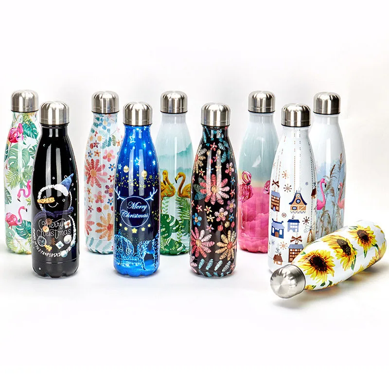 
Double-Wall Insulated Vacuum Flask 304 Stainless Steel Water Bottle Cola Water Beer Thermos for Sport Bottle 