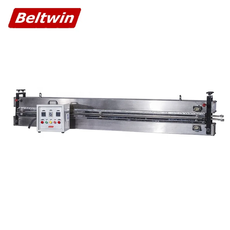 PVC/PU Belt Stainless Water Cooling Press with Control Box