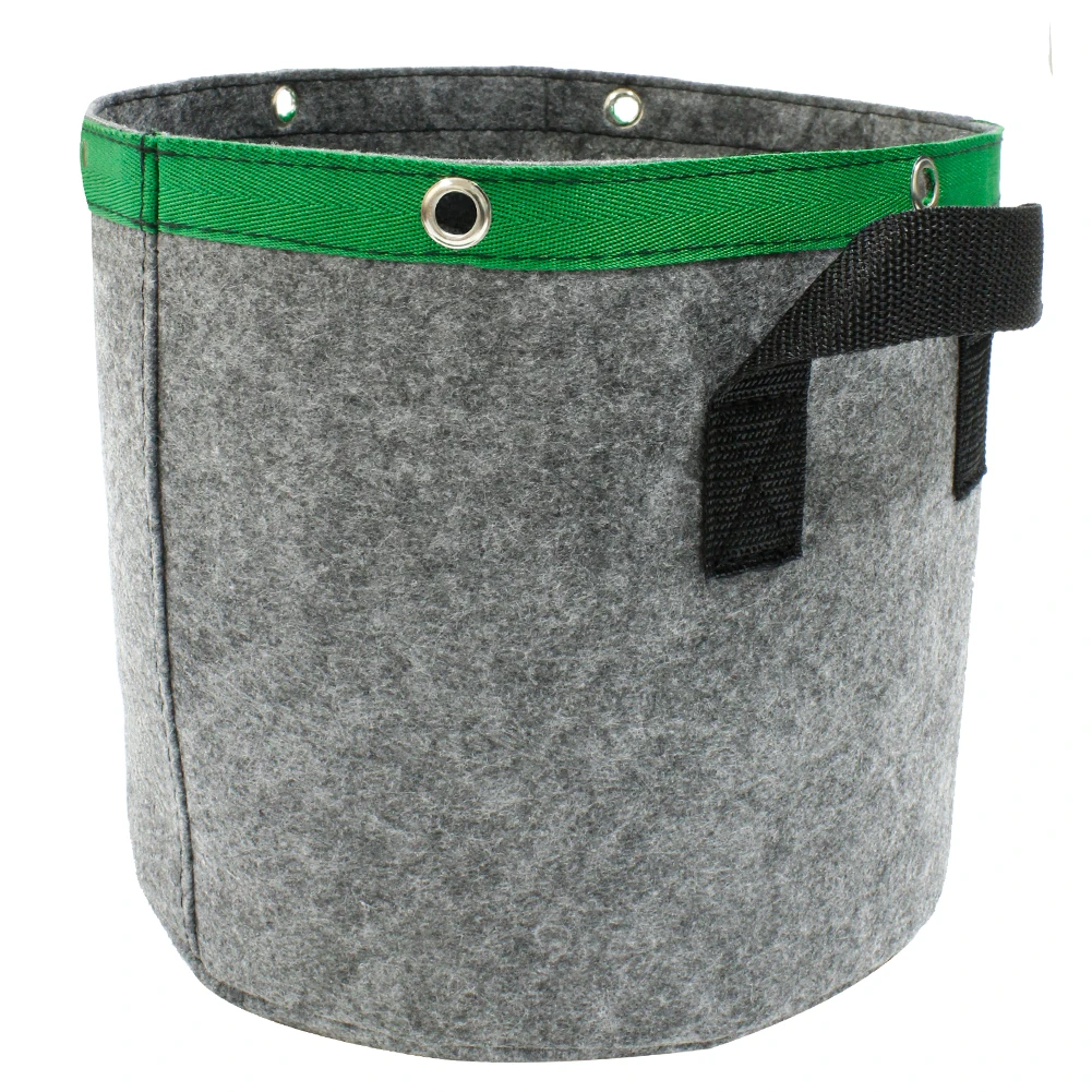 3 / 5 / 7 / 10 / 50 / 100 gallon All Size Non woven Plant Fabric Pots Grow Bags with Handles