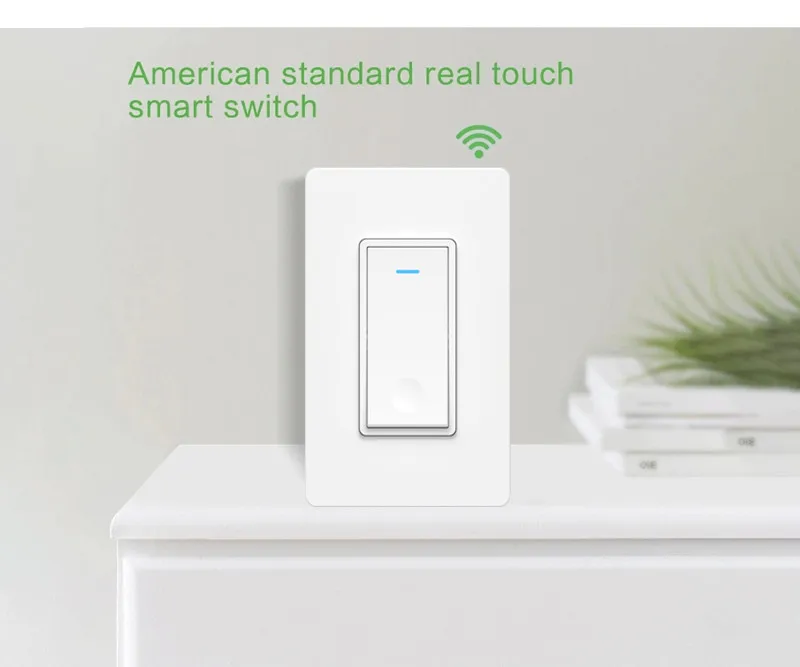 Американский Стандарт Wifi сенсорные выключатели света Поддержка IFTTT Smart Life