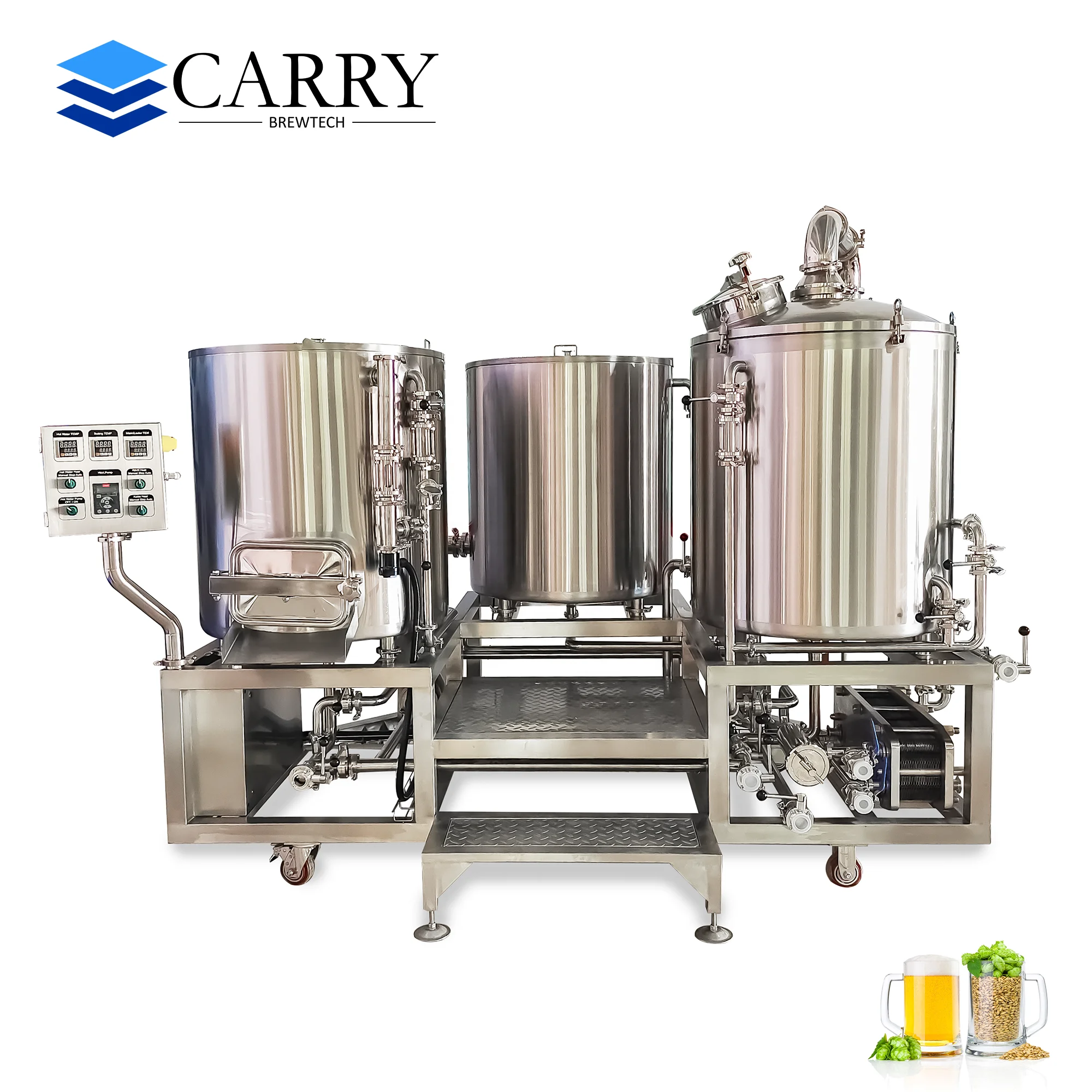 Beer brewing machines 500L 5BBL  brewing equipment craft beer brewy for home beer making machine
