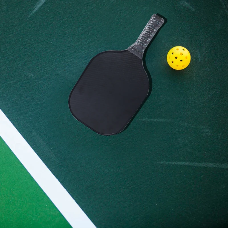 Индивидуальный логотип из углеродного волокна pickleball весло ракетка на заказ paddle