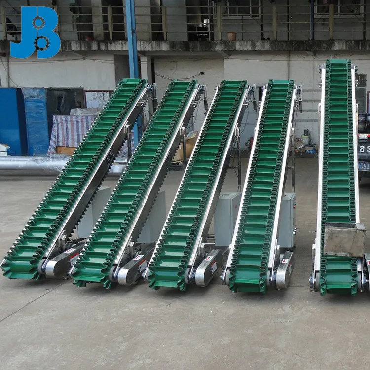 
Incline belt conveyor feeder, Skirt hem rib conveyor belt price 