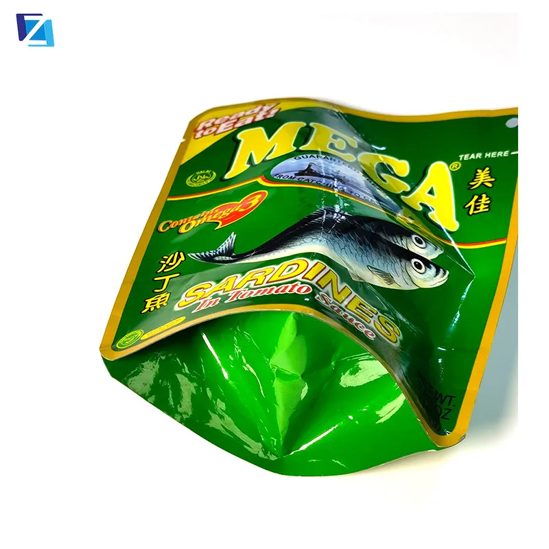 Алюминиевая фольга для готовки сардин, термостойкая сумка с принтом на заказ