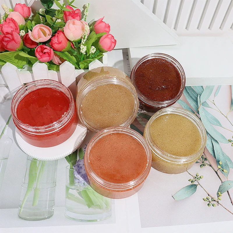 wholesale face natural exfoliating whipped organic vegan sugar body scrub private label