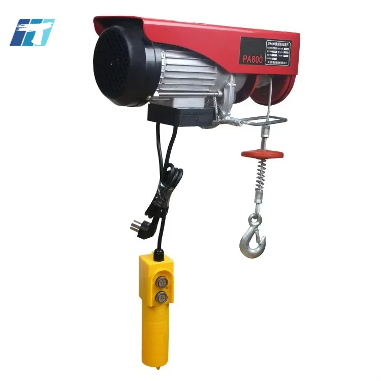 MT aluminum motor housing miniature 1ton electric rope hoist