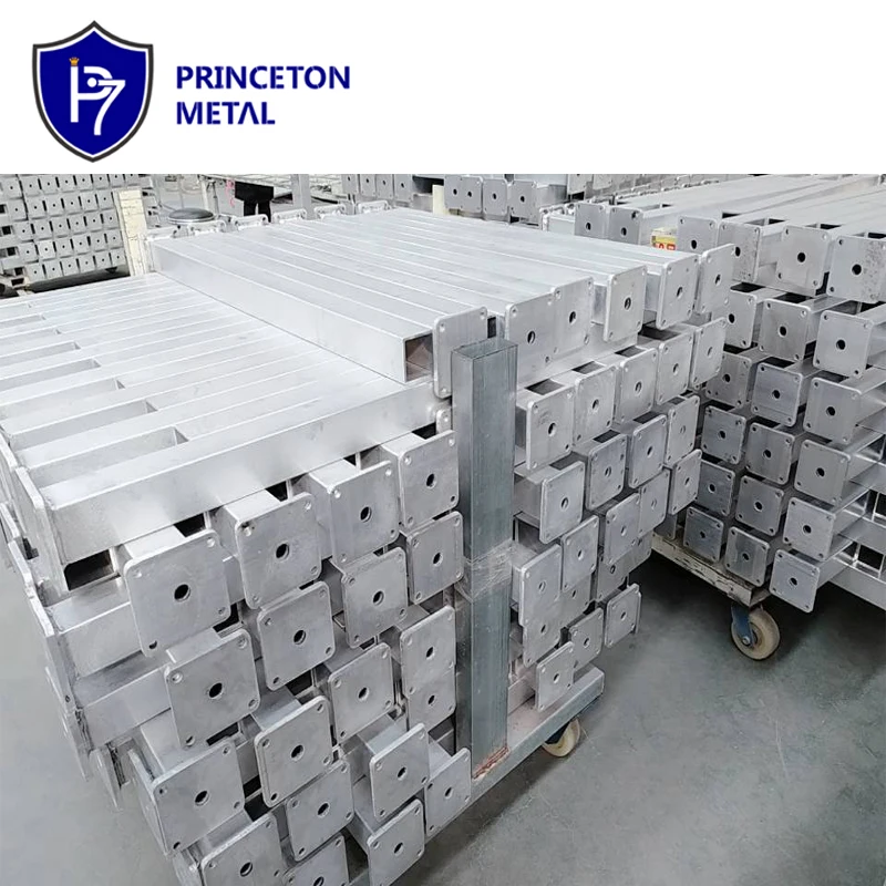 Factory price powder coated aluminum fence and gates post