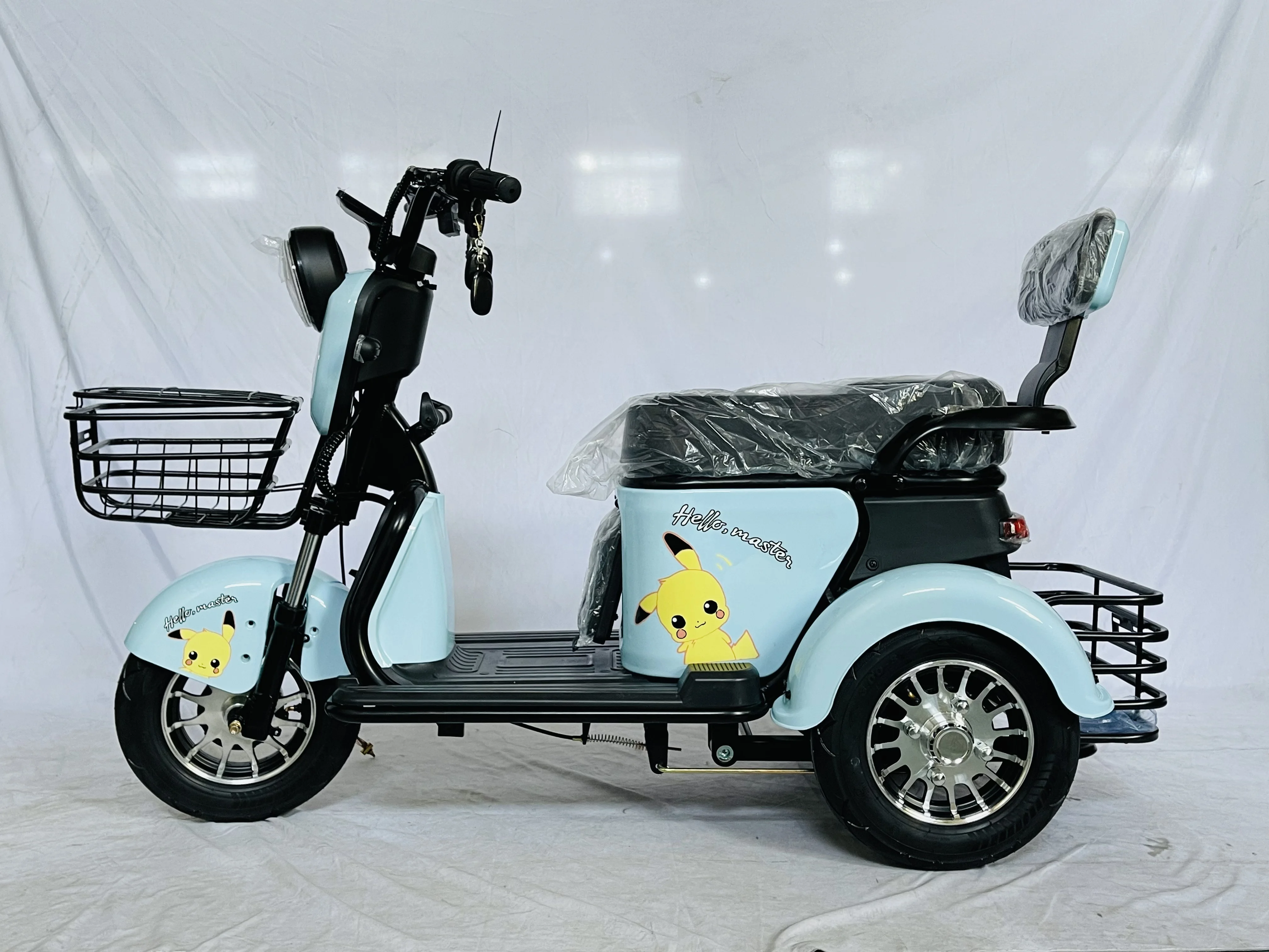 Chinese Manufacturer Big Power Electric Tricycle 3 Wheel Motorcycle Rickshaw Tricycle Electric Scooter for Adults