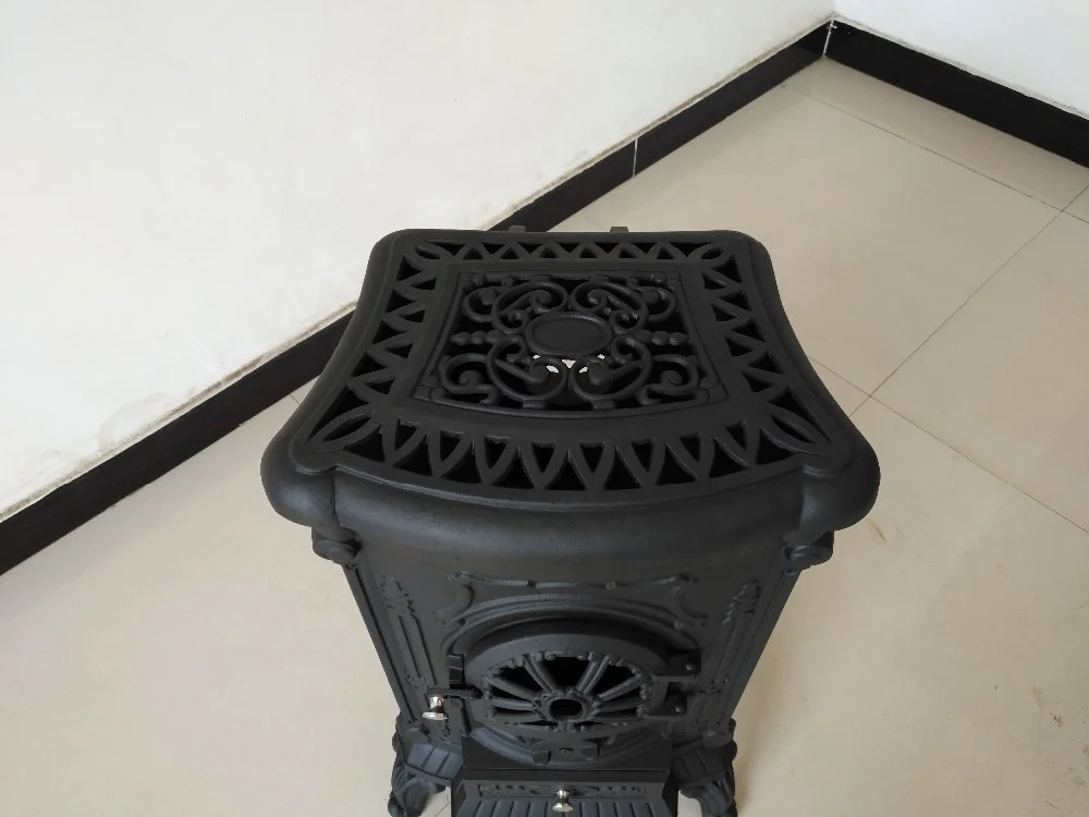 
China supplier cast iron stove, double doors wood fireplace BSC309-1 