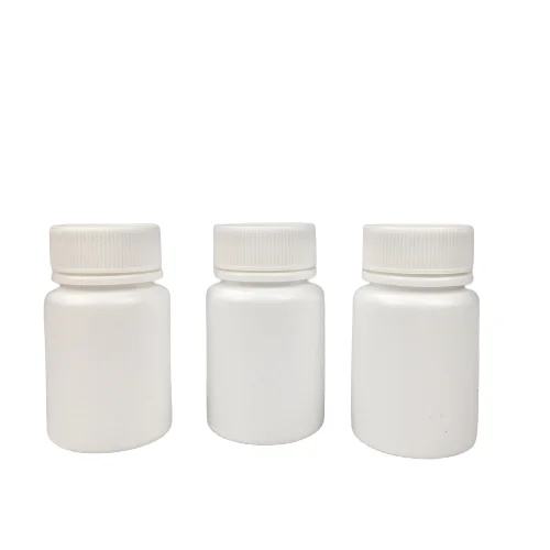 wholesale 30ml 30cc HDPE white Pharmaceutical capsule bottle empty plastic medical pill bottles container