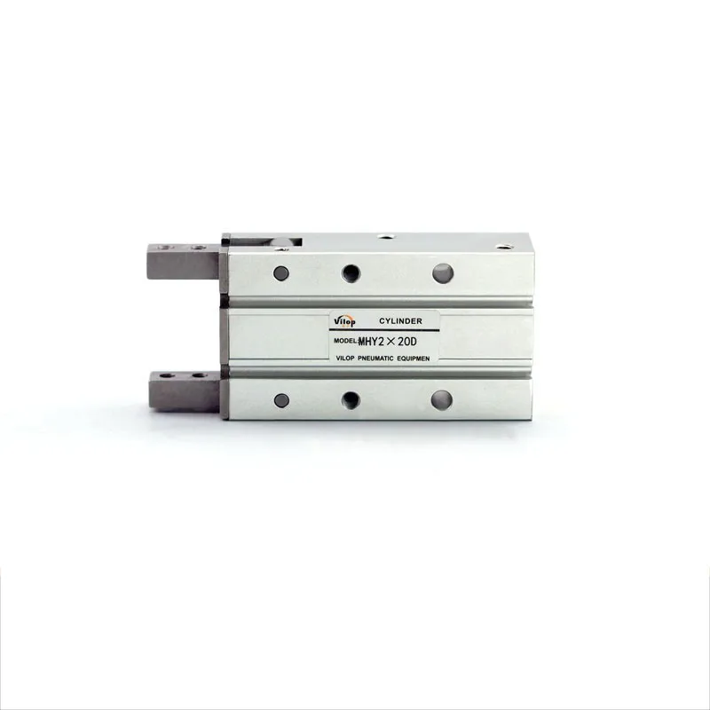 Factory Aluminum 2 Finger NMHZ2 Double Acting SMC Airtac Mini Pneumatic Profile Gripper Air Cylinder