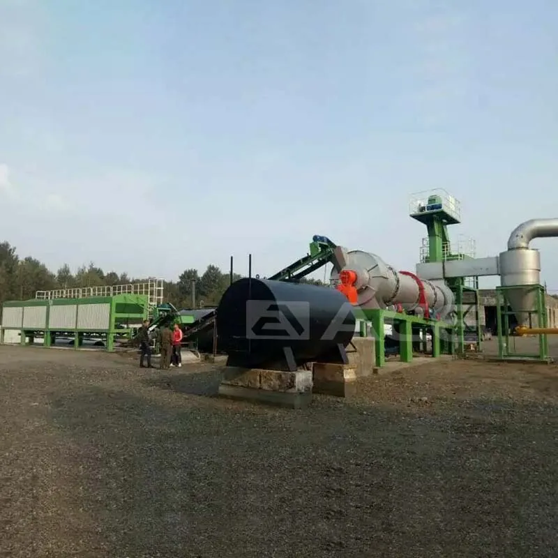 Chinese manufacturer 100ton DHB Asphalt Drum Mixing Plant 100tph asphalt mixing plant cold mix asphalt plant low prices for sale