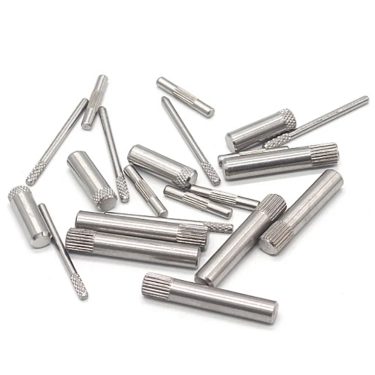 Hinge Column Solid Knurling Cylindrical locking pins for toys Connecting rod