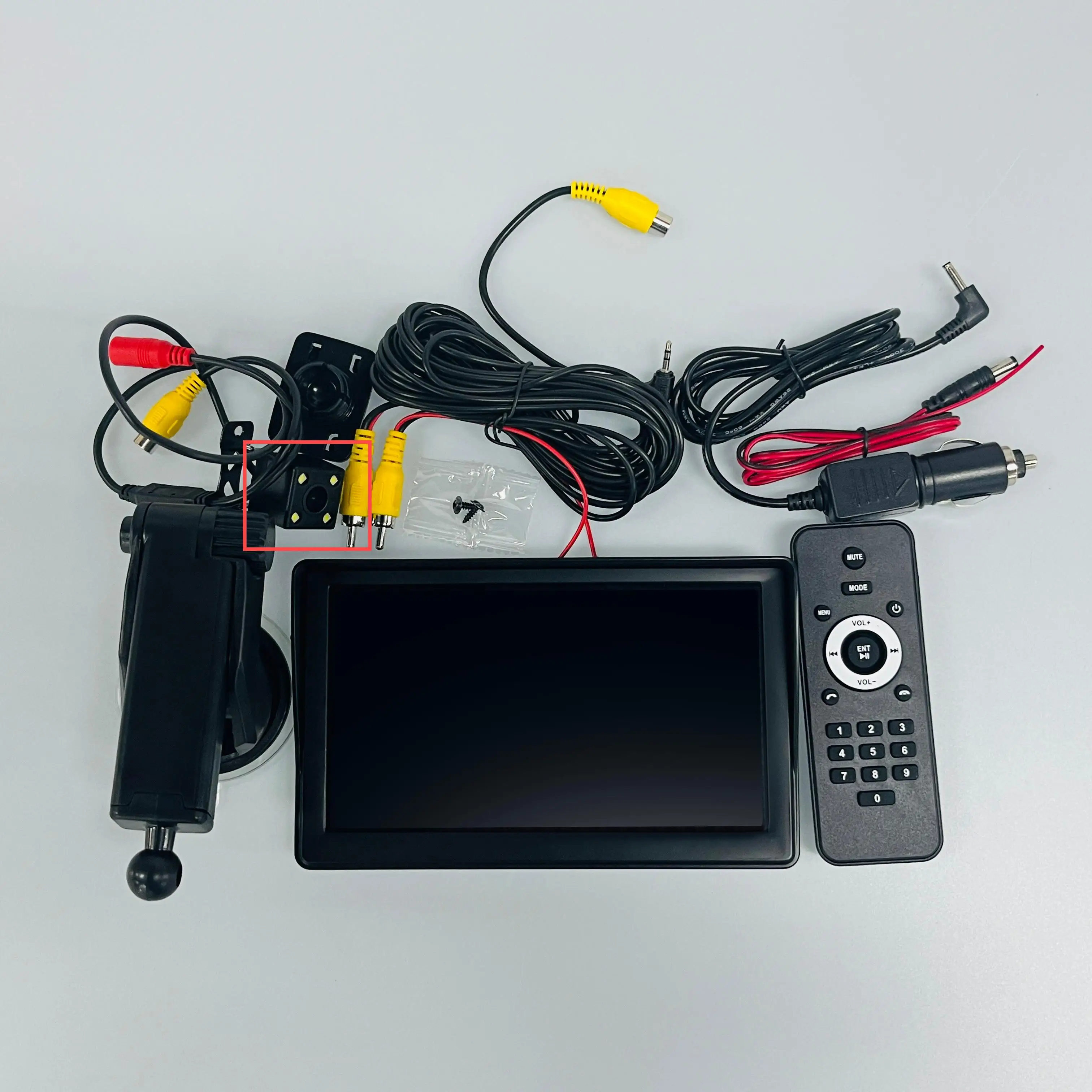 Universal Portable Car Video Player Universal Car DVR Video Recorder Wireless Stereo Screen Touch Car Monitor