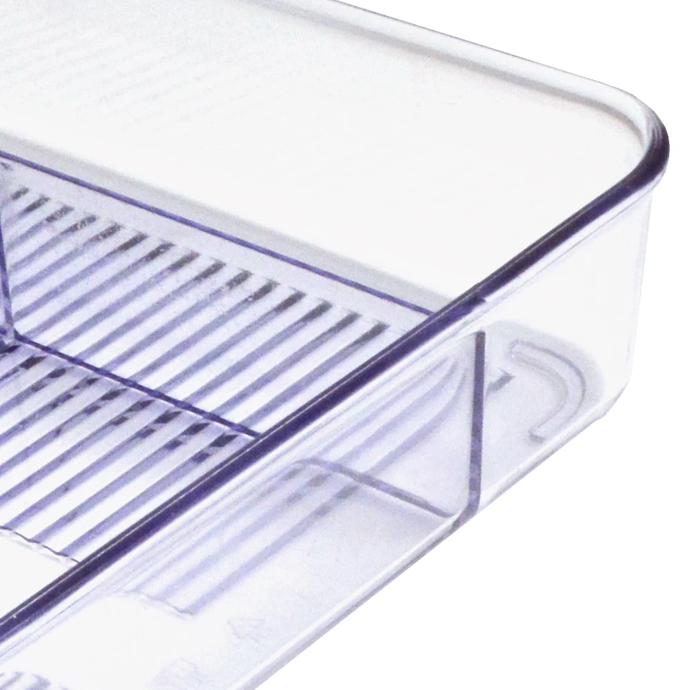 The Factory Price Wholesale Storage Rack Plastic Kitchen Cutlery Trays Receiving Bin Box