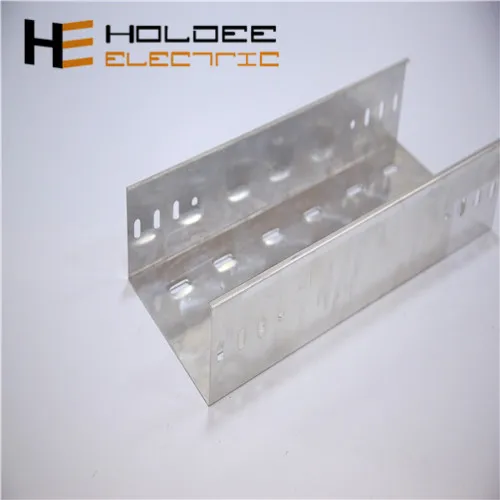 Hdg Perforated Metal Flexible metallic channel cable tray galvanized iron