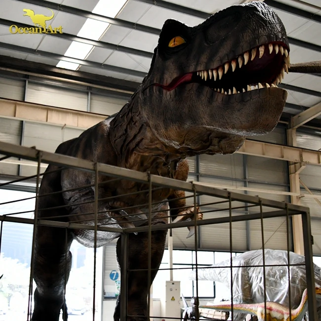 Ocean Art Simulation Dinosaur Statue Animatronic Dinosaur Model Made In China
