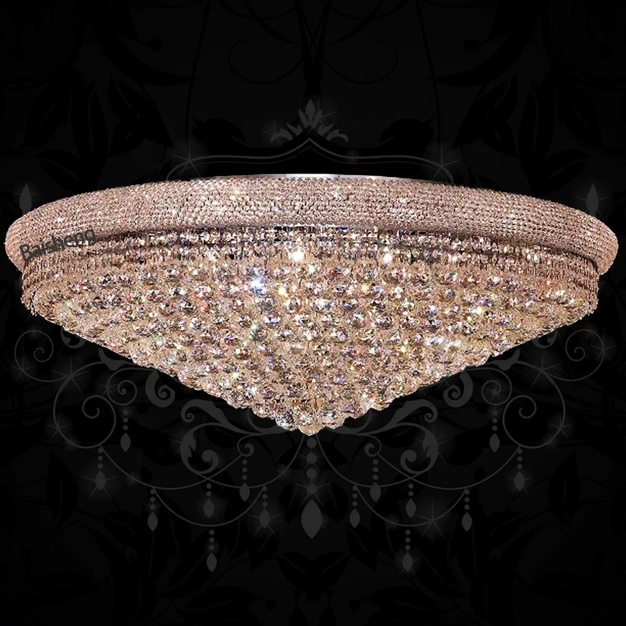 
60cm k9 modern luxurious classic traditional chic cristal kristal krystal crystal ceiling lights for restaurant gym washroom luz 