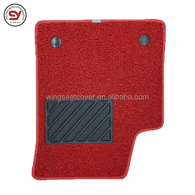 3D 5D 7D car mats factory wholesale double layers for black-red patrol 2010-2019