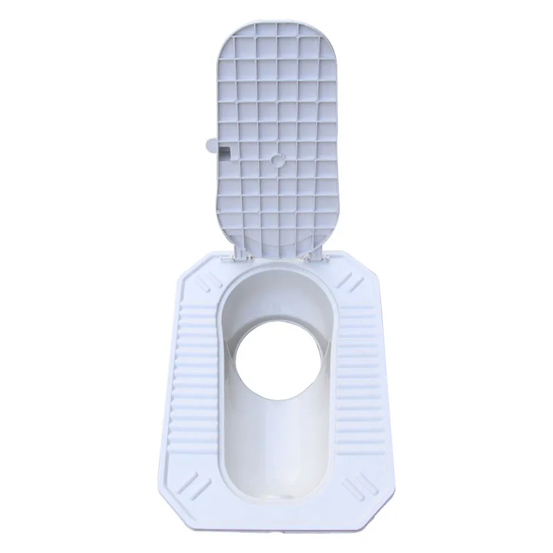 
sanitaryware turkish toilet white color squatting pan floor standard toilet size squatting pan for sale 