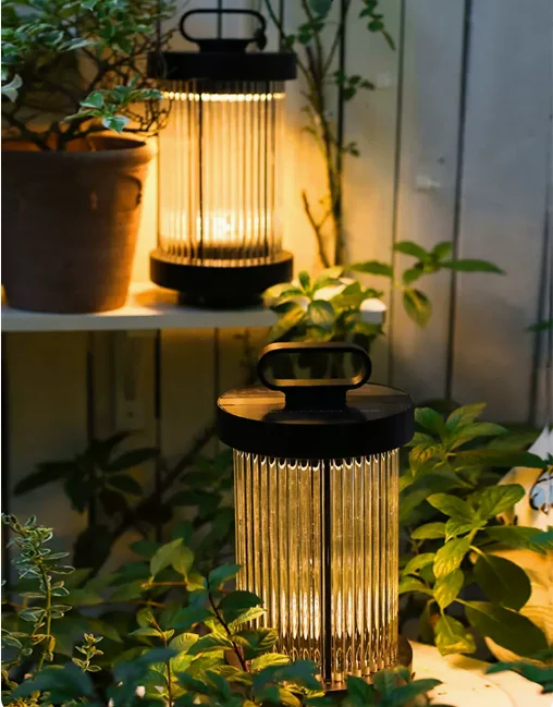 Modern Aluminium Park Lawn Ground Landscape Waterproof Ip54 Stainless Steel Glass Led Garden Lamp